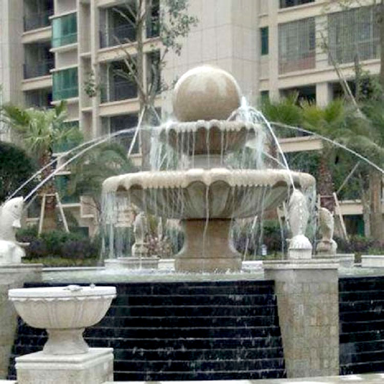 雕塑喷泉
