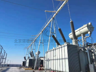 哈尔滨变压器厂-白城光伏项目252kV玻璃钢干式变压器套管现场运行