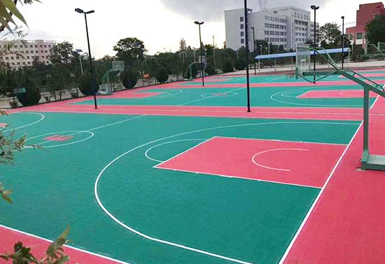 北京塑胶篮球场