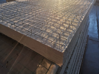 结构保温一体化钢丝网架板
