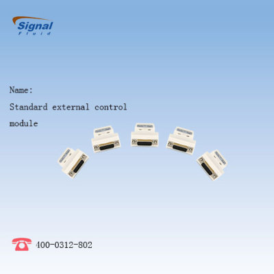 Standard external control interface module