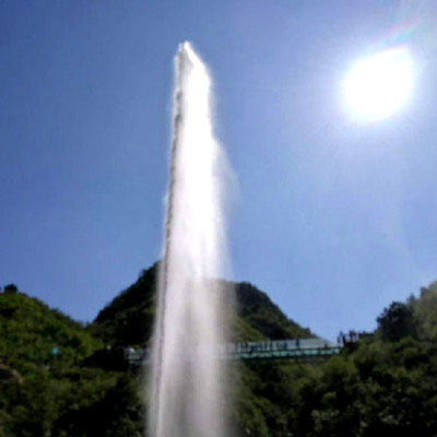 西藏呐喊喷泉