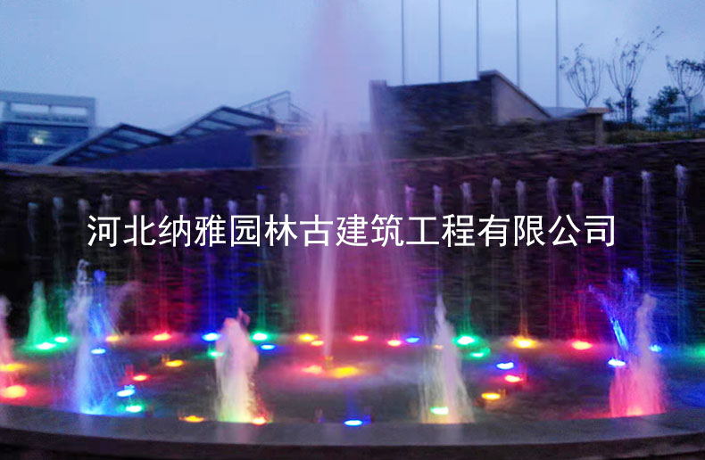青岛质检中心音乐喷泉项目